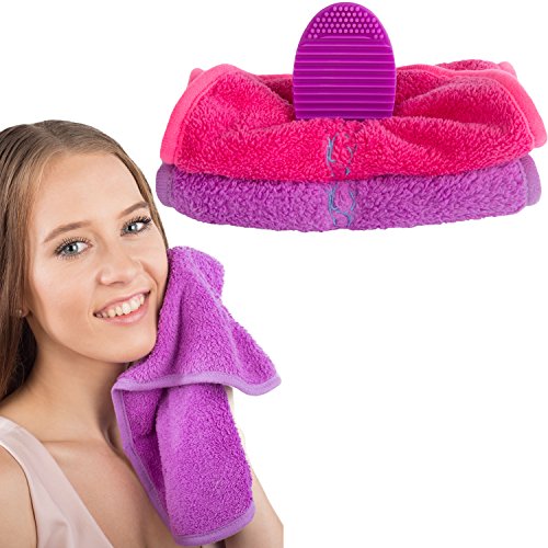 Panno Struccante Viso Microfibra (Doppio Pacco)