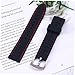 IMIKEYA Correa de Reloj de Silicona y Duradera de Pulsera Transpirable para Color Negro con Rojo para Fitness y Actividades al Aire Imagen de IMIKEYA Correa de Reloj de Silicona y Duradera de Pulsera Transpirable para Color Negro con Rojo para Fitness y Actividades al Aire