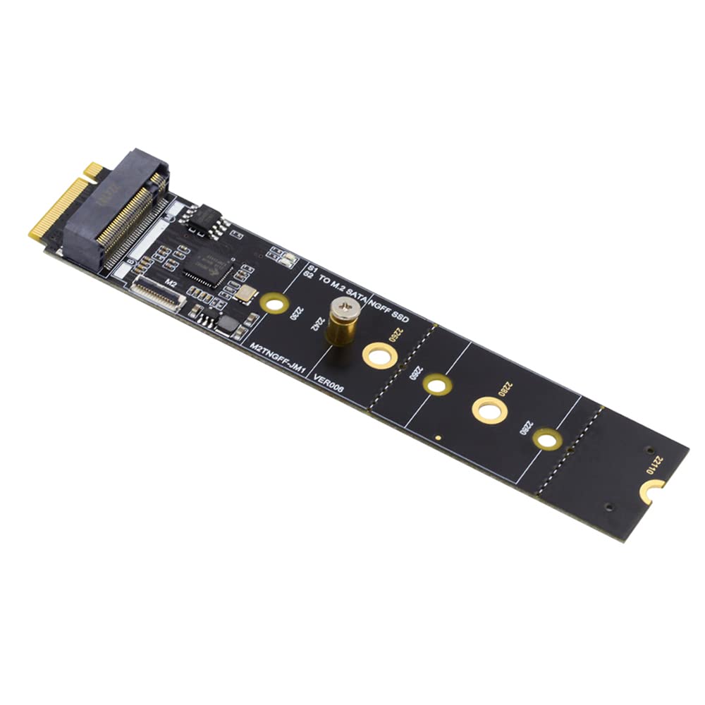 NFHK SATA NGFF Key B+M SSD to NVME M-Key Motherboard Desktop