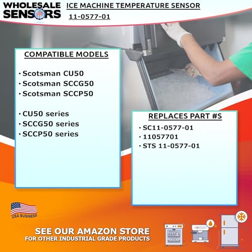 Thermistance de rechange Scotsman 11-0577-01 pour capteur de ligne d'aspiration active