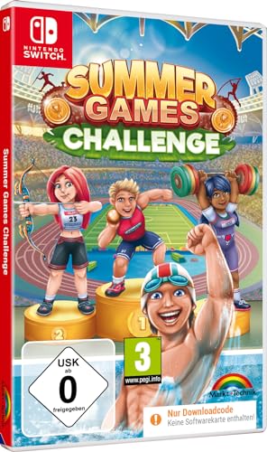 SUMMER GAMES CHALLENGE - 14 Sportarten - Sport Spiele für Switch