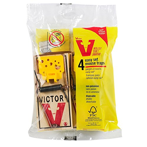 Image of Victor Easy Set Mouse Trap (4 Pack)