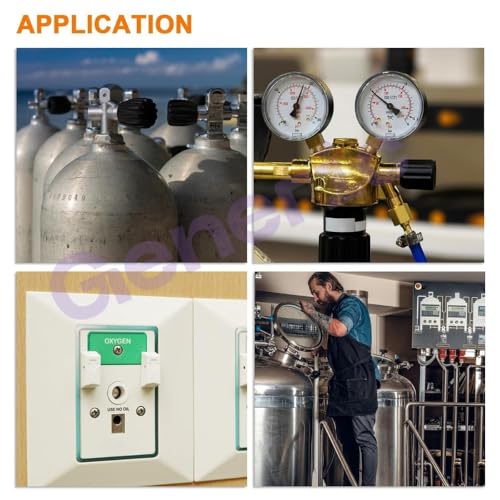 Image of K D 0-10LPM Tube Type Oxygen Flow Meter Flowmeter Regulator With Valve,Measuring and Controlling Air