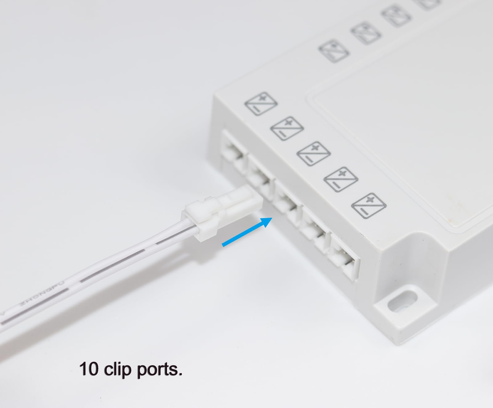 Kit luci sotto il mobile strisce LED COB ultra sottili luci luminose sotto il bancone cucina armadio bancone banco da lavoro computer (bianco neutro 4000 K, 8 x 2