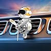 Cat Air Freshener Car - Airplane Car Air Freshener | Cute Cartoon Cat Pilot Car Air Freshener | Automotive Rotating Propeller Car Perfume | Funny Aromatherapy Car Accessories for Air Outlet Vent #1