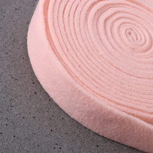 Veemoon Fita De Feltro De Natal Fita Artesanal De Feltro Fita Larga Suéter De Mistura De Lã Bordada