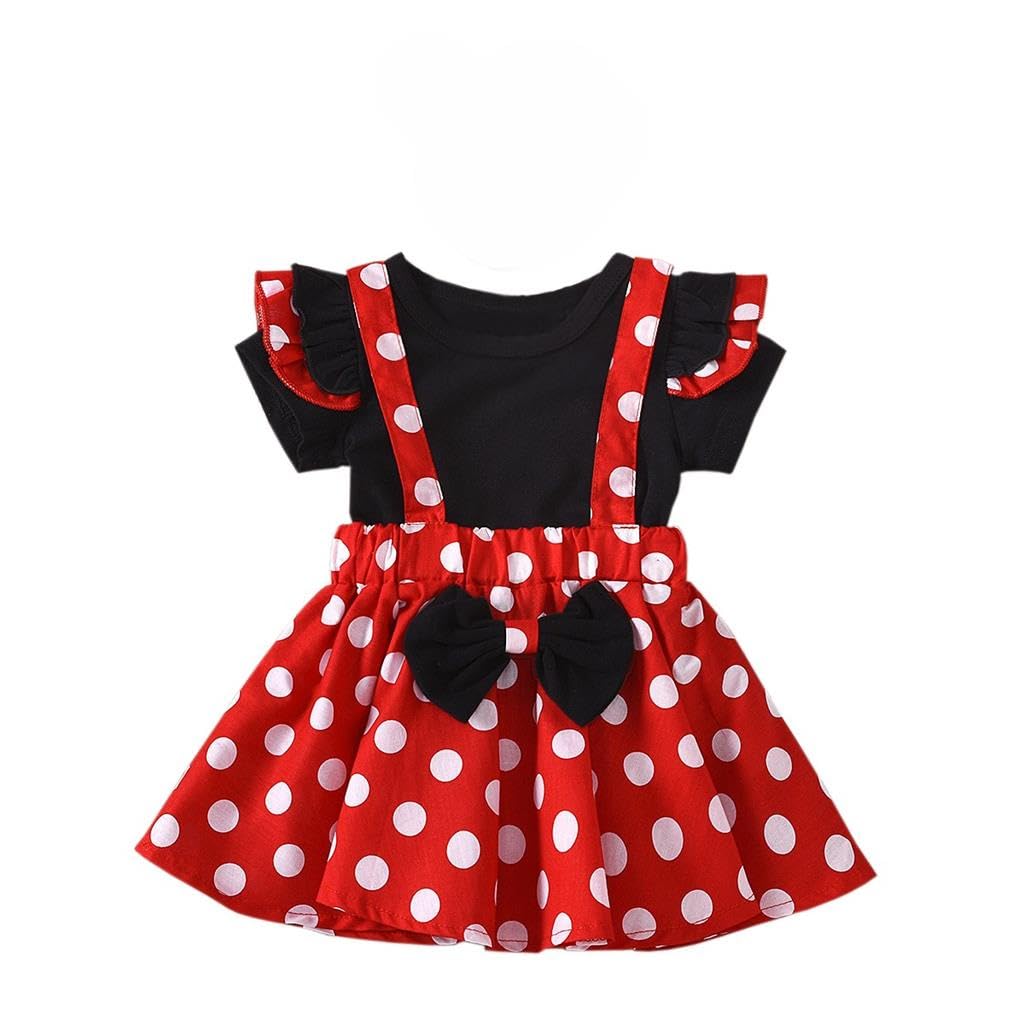Lito Angels Girls Princess Fancy Dress Suspender Skirt Set, Age 3-6 Months