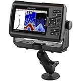 RAM Mounts Garmin Marine Electronic Mount RAM-B-111U with Medium Arm Compatible with Select Garmin Devices