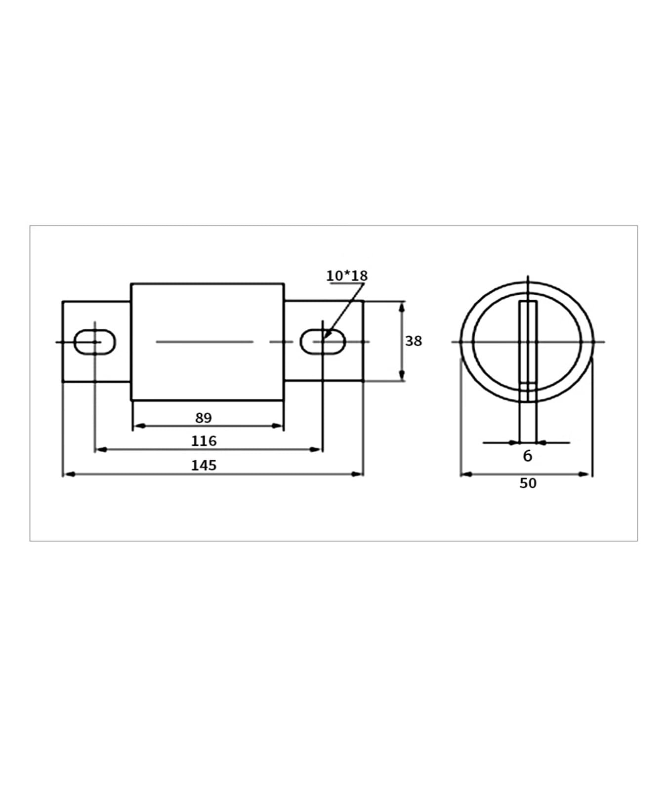 Lade Pile DC Sicherung DC1000V 250A 300A 350A 400A EV Energie Runde Rohr(200A)