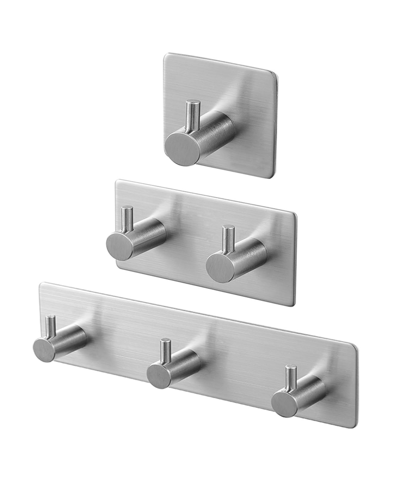 Perchero de pared, ganchos autoadhesivos 3M for puerta(2 Hook)