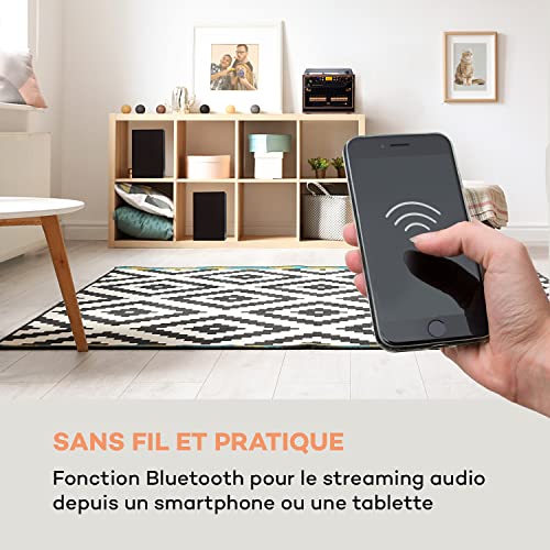 Auna Platine Vinyle Bluetooth, Tourne Disque Vinyle CD & USB avec Haut Parleur, Tourne-disques Audio Vinyle 33 Tours… - Les Beatles, Paul McCartney, John Lennon, RIngo Starr, George Harrison Auna Platine Vinyle Bluetooth, Tourne Disque Vinyle CD & USB avec Haut Parleur, Tourne-disques Audio Vinyle 33 Tours… – Image 7