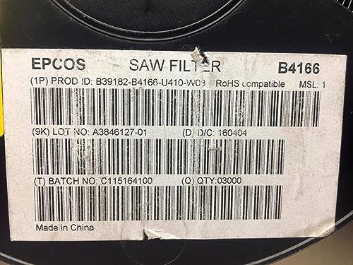 50 Pcs B39182-B4166-U410 1842.5MHZ Acoustic Meter Filter