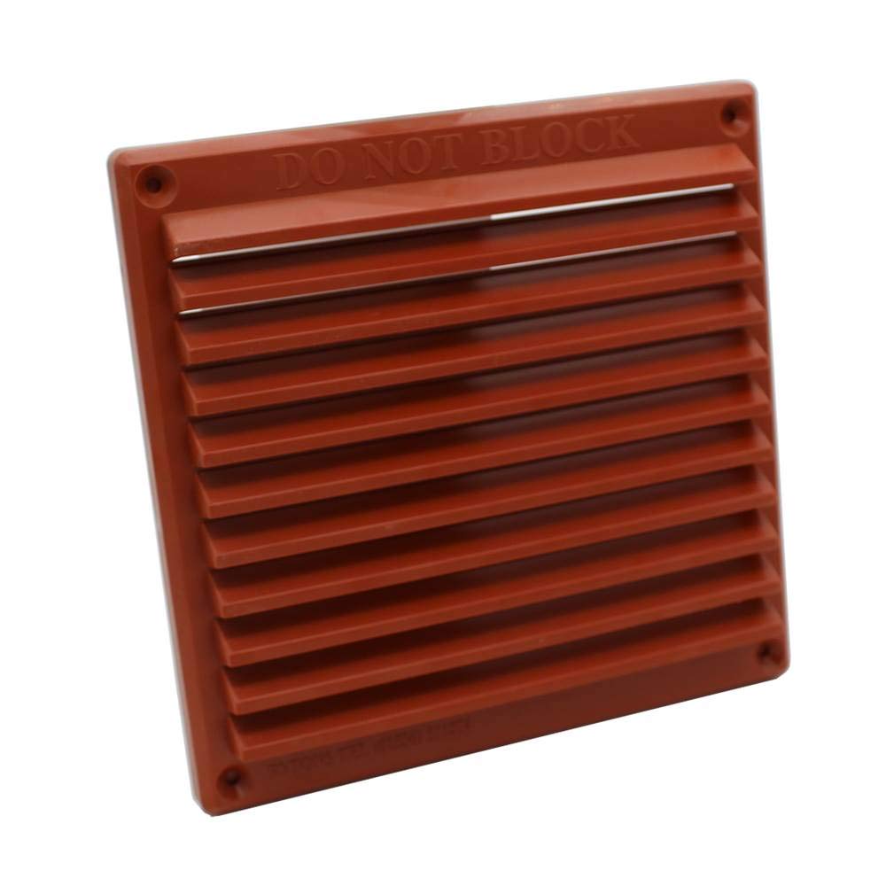 Rytons 6X6 Louvre Ventilation Grille - Terracotta