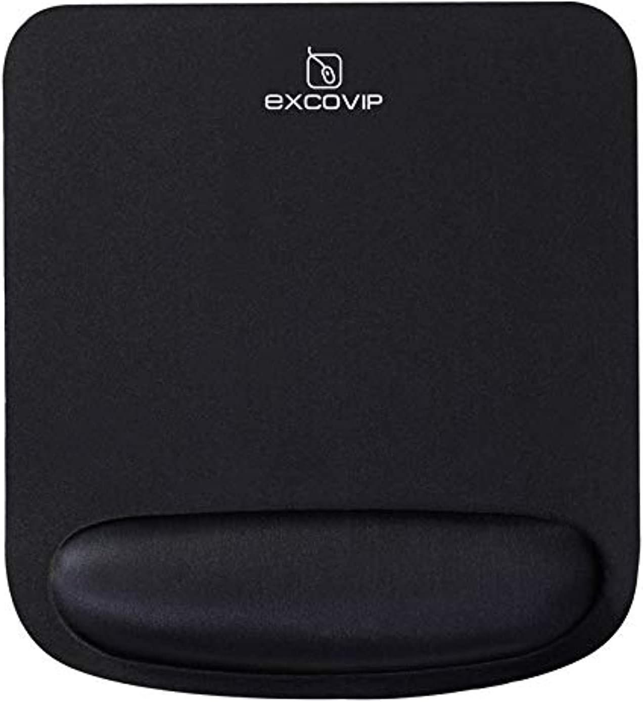 Large Gaming Mouse Pad,Office Keyboard Mouse Pad with Gel Wrist Rest Support, Soft And Comfortable Mouse Pad,Black