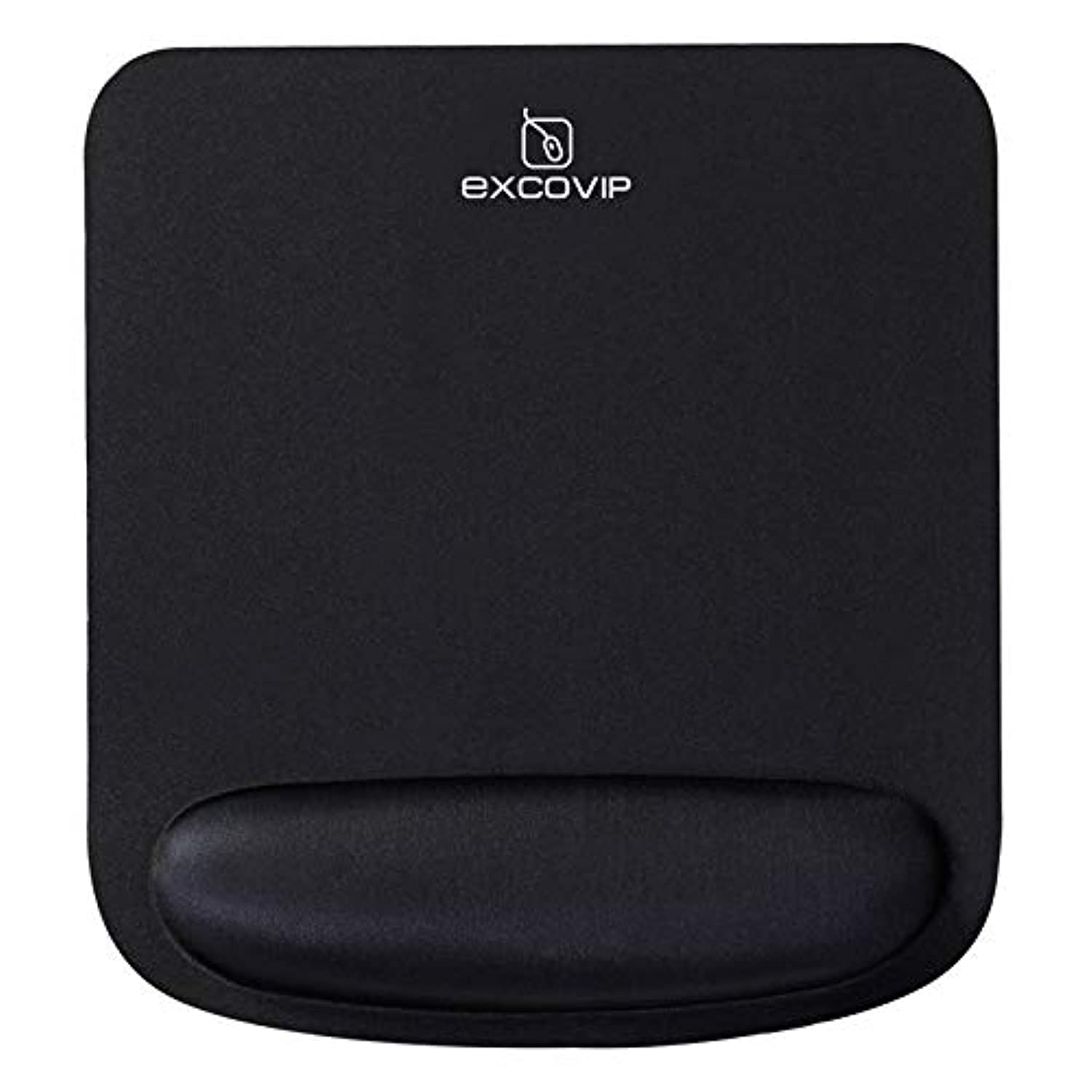 Large Gaming Mouse Pad,Office Keyboard Mouse Pad with Gel Wrist Rest Support, Soft And Comfortable Mouse Pad,Black