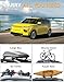 Tuyoung 220lbs Lockable Roof Rack Cross Bars Compatible with Kia Soul 2020 2021 2022 2023 2024 2025 Without Side Rails, Aluminum Roof Rails Crossbars Cargo Bars Luggage Carrier Black Accessories