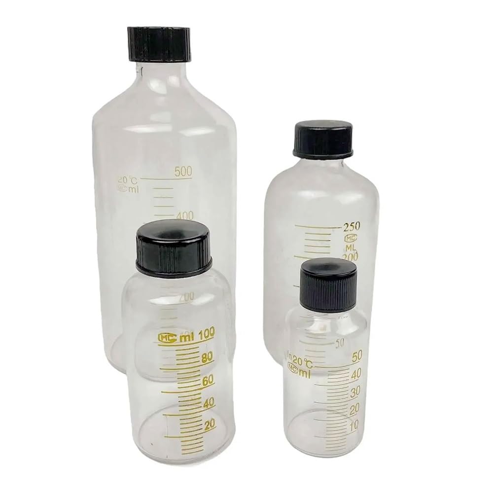 Attrezzature e forniture di laboratorio 5 ml 10 15 25 50 100 150 200 250 500 Flacone in vetro borosilicato for bilancia for campioni di reagenti Laboratorio