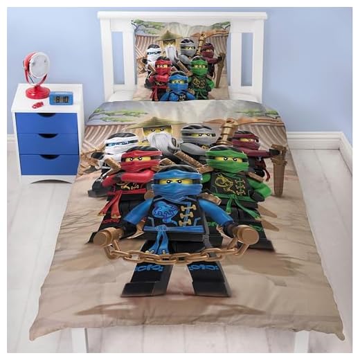 Aminata kids Biber Bettwäsche Wolf-Motiv 135x200, Flanell Baumwolle mit Winter-Landschaft, Bettwäsche-Set Wölfe beige, warm & weich für Mädchen und Jungen 5 Bettwäsche 135x200, Lego Ninjago Lloyd, Sora, Arin und Drache Riyu, 100% Baumwolle, Reißverschluss, 1x Kissenbezug 80x80 + Bettbezug 135x200, Kinderbettwäsche Serie -Aufstieg der Drachen- Fanartikel