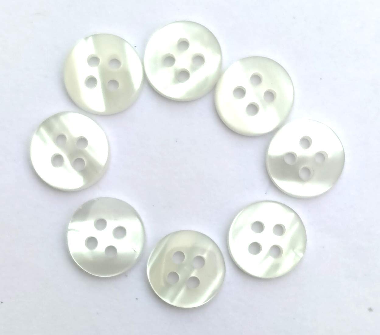 Plastic Buttons 4 Holes, Plastic Buttons for Sewing, Craft and