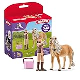 Schleich Horse Club Horse Toy for Girls and Boys Ages 5+, Groom with Icelandic Pony