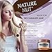 Nature Nut Hair Mask for Dry Damaged Hair - Hypoallergenic Deep Conditioner Moisturizing Repair Treatment Masque with Five Nut Hydrating Formula (8.45 FL OZ)