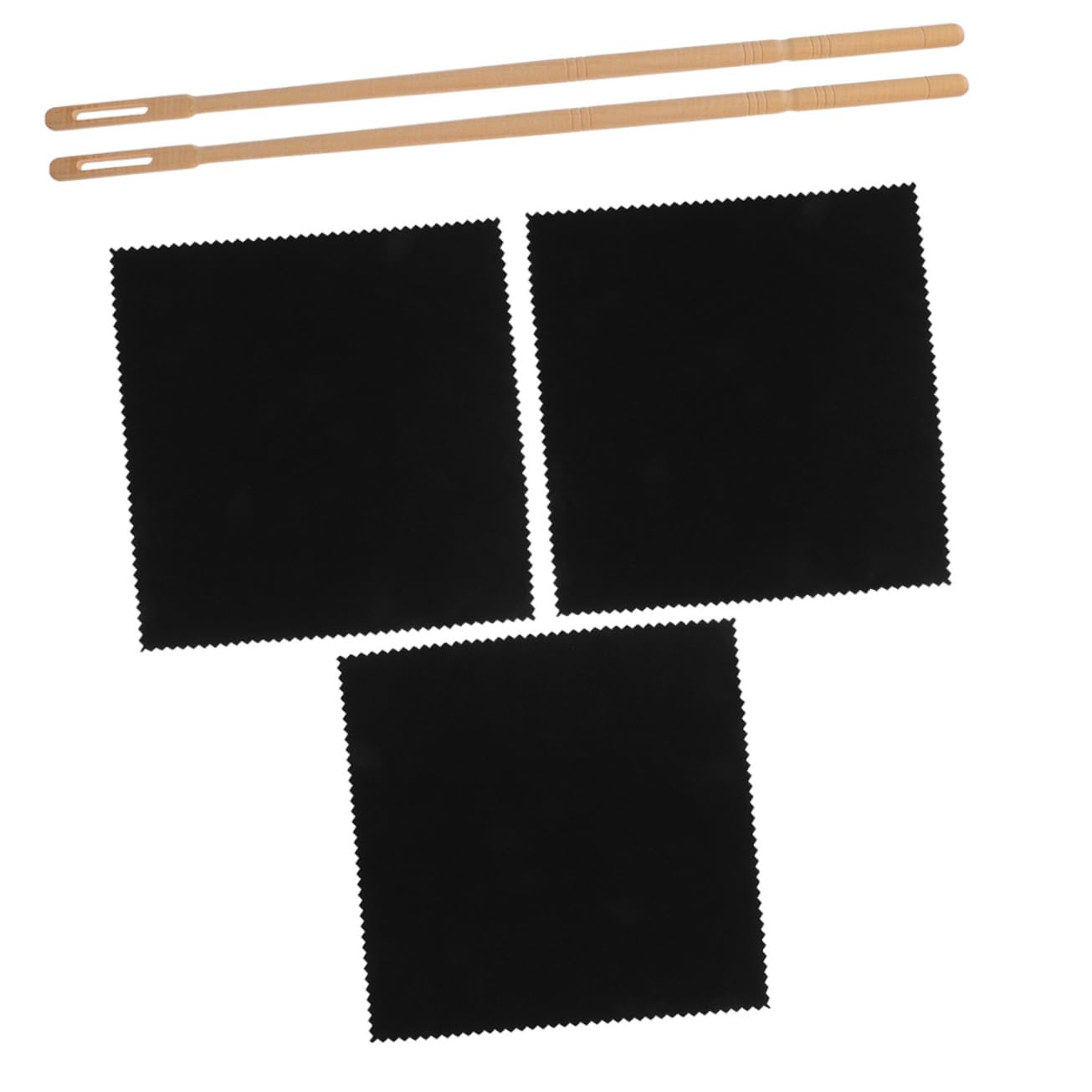 WHAMVOX 1 Set Flute Cleaning Kit with Rod and Cloth Essential Tools for Flute Care and Maintenance Includes Soft Cleaning Cloths for Instrument Longevity