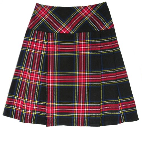 Black Stewart 23" Kilt Skirt US 42