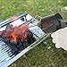 Ventilatore Sicuro per Barbecue, soffiatore Leggero per Grill, accensione più Rapida e Facile e caminetto per Barbecue all'aperto e griglia a Carbone per Picnic, Barbecue