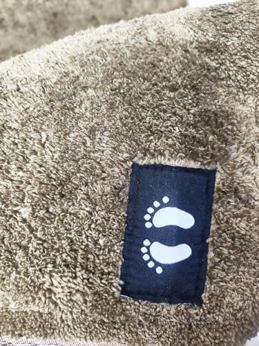 Image of Ultra Soft Bedside Runner Rug 22x55 Inch, Anti-Slip Floor Mat for Bedroom, Long Plush Carpet Runner for Bedside, Living Room, Hallway & Home Decor, Washable Comfortable Area Rug (Brown)
