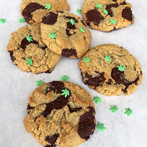 The Sugar Lab Hemp Leaf Sprinkles - Edible Marijuana Party Decorations - CBD & THC Free - Cake Decor & Ice Cream Topping - For 420 Cupcakes - Pot Leaf Sugar Sprinkles - 2oz - Sold in a Bud Tin 8 The Sugar Lab Hemp Leaf Sprinkles - Edible Marijuana Party Decorations - CBD & THC Free - Cake Decor & Ice Cream Topping - For 420 Cupcakes - Pot Leaf Sugar Sprinkles - 2oz - Sold in a Bud Tin - Image 9