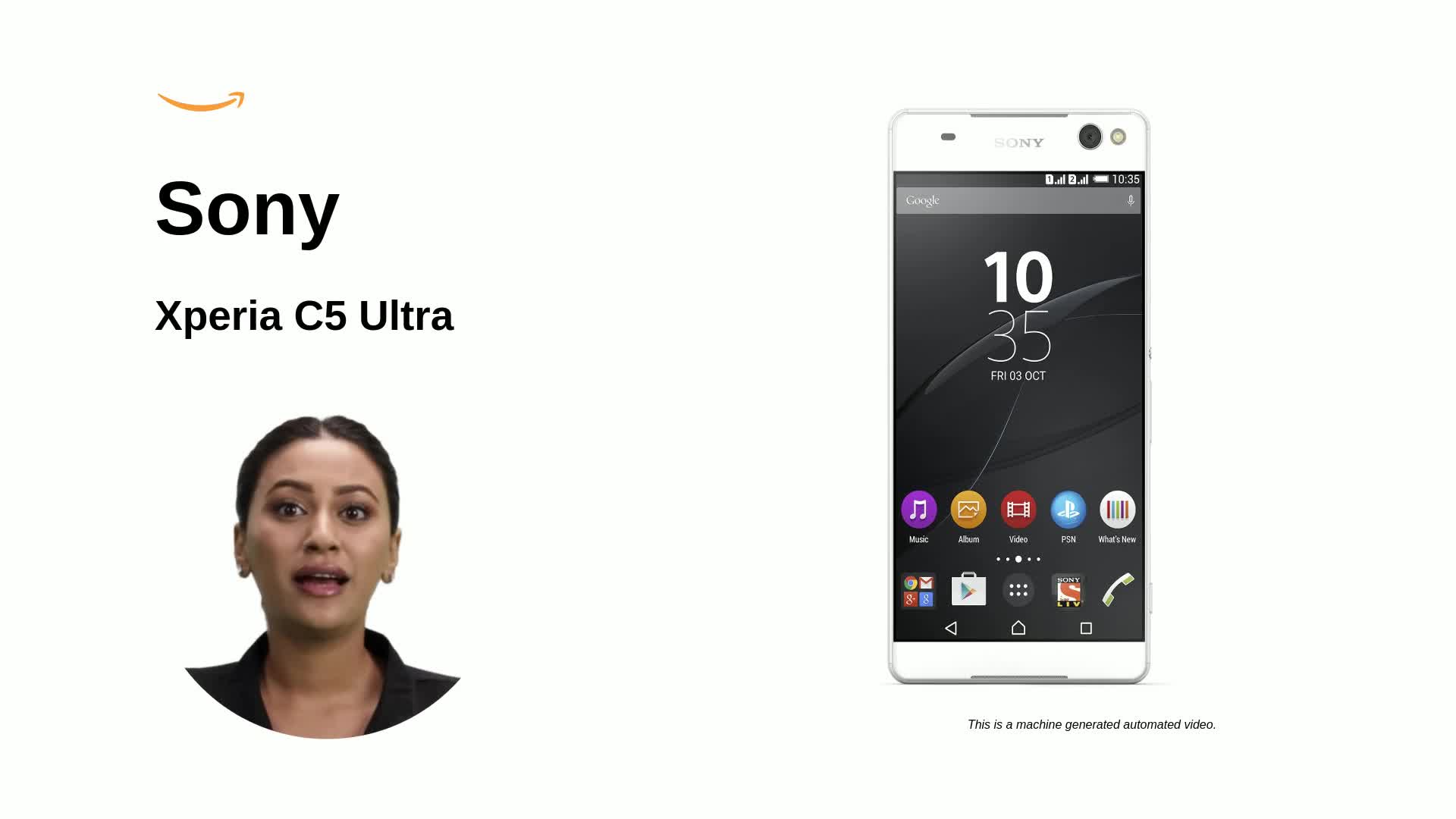 Sony Xperia C5 Ultra Dual (White) : Amazon.in: Electronics