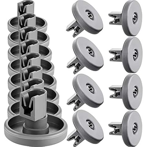 Dishwasher Wheels Lower Basket Wheels for Dishwasher, Universal Wheels Suitable for Many Common Dishwashers?Pack of 16) Cover