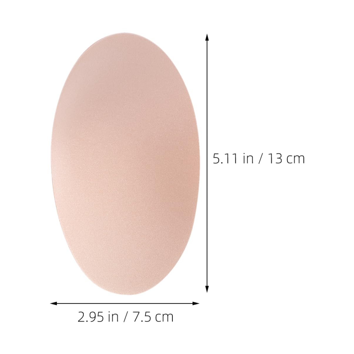 TENDYCOCO 2PCS Suit Shoulder Pads Sponge Push-up Pads Silicone Anti-Slip Adhesive for Women's Seamless Shoulder Enhancer