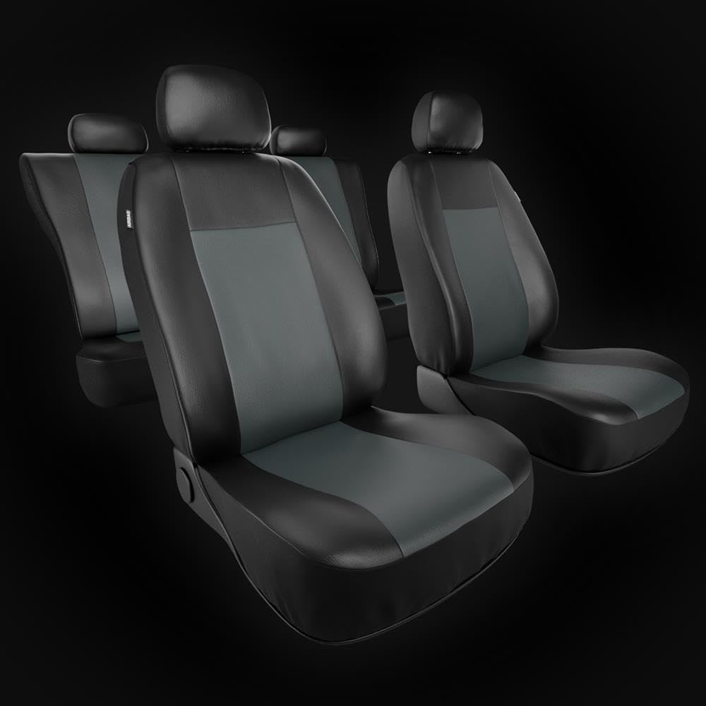 Housses De Sièges Voiture MeKnMoney Pour Nissan Terrano I II 1987-2026 - Protection Complète Noire