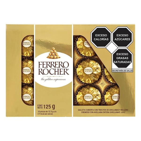 Consejos para Comprar Ferreoni . 39 Ferrero Rocher Galleta Cubierta Relleno Con Avellana 125 g
