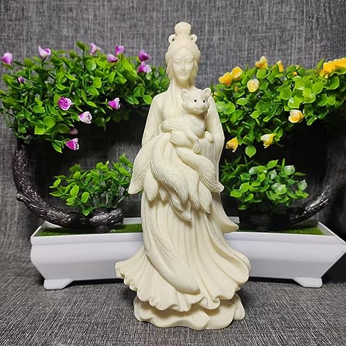 Estatua femenina de Buda para decoración de hogar y oficina miniatura 2