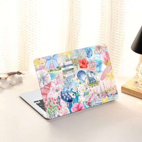 Image of AKIT for MacBook Air 15 inch Case M5 M4 M3 M2 Chip 2026-2023, Sea Turtle | A3448 A3241 A3114 A2941,Funny Unique Pattern Hard Shell Laptop Case+Keyboard Cover+Screen Protector for MacBook Air 15 inch