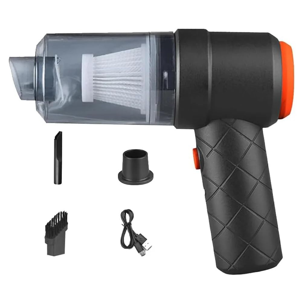 Portable Cordless Handheld Vacuum Cleaner USB Rechargeable | Powerful Suction, HEPA Filter, Multiple Attachments, Car & Home Use, Wireless Design-image-32