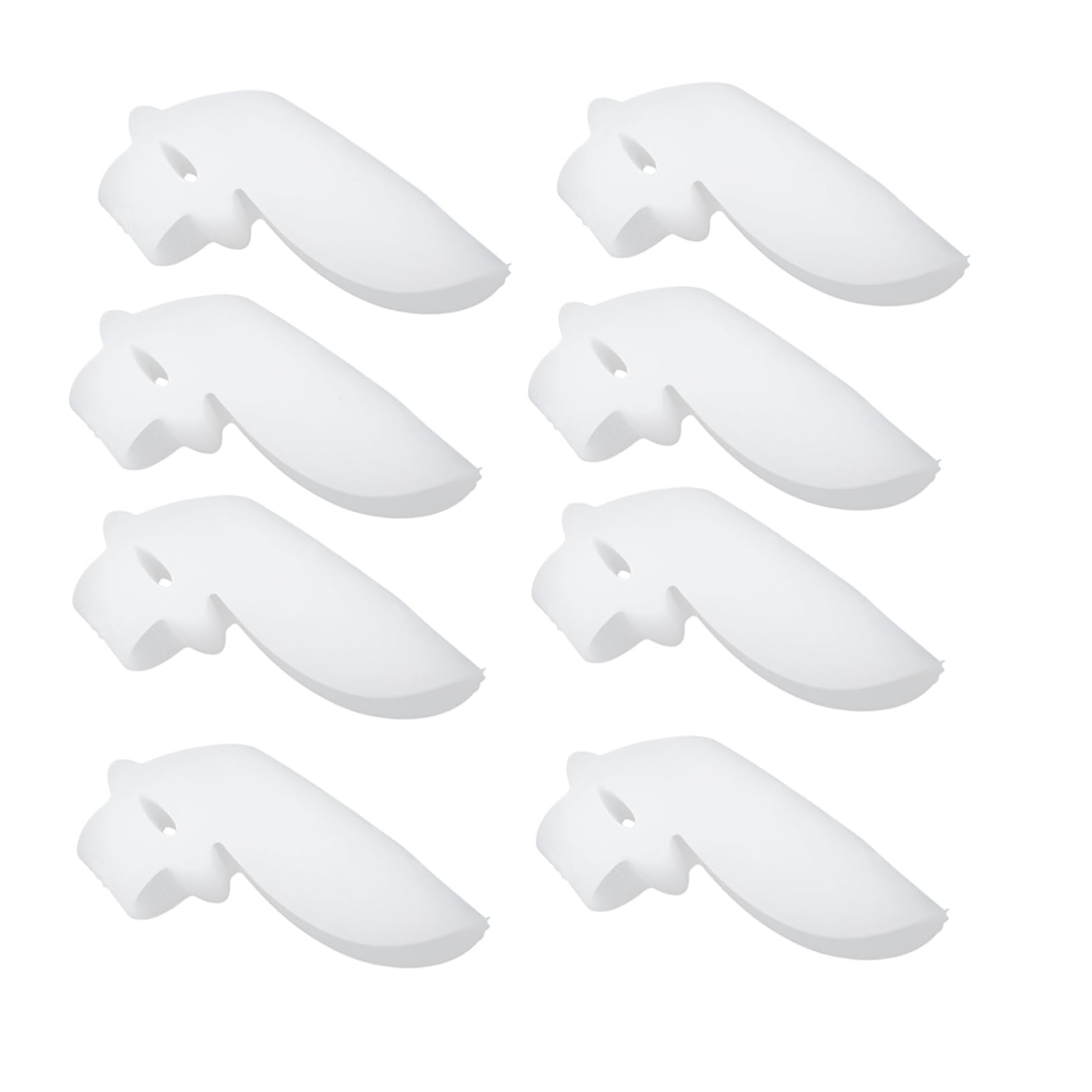 TOVINANNA 4 Pack Toe Separators Bunion Toe Corrector Silicone Foot Protector for Women Men