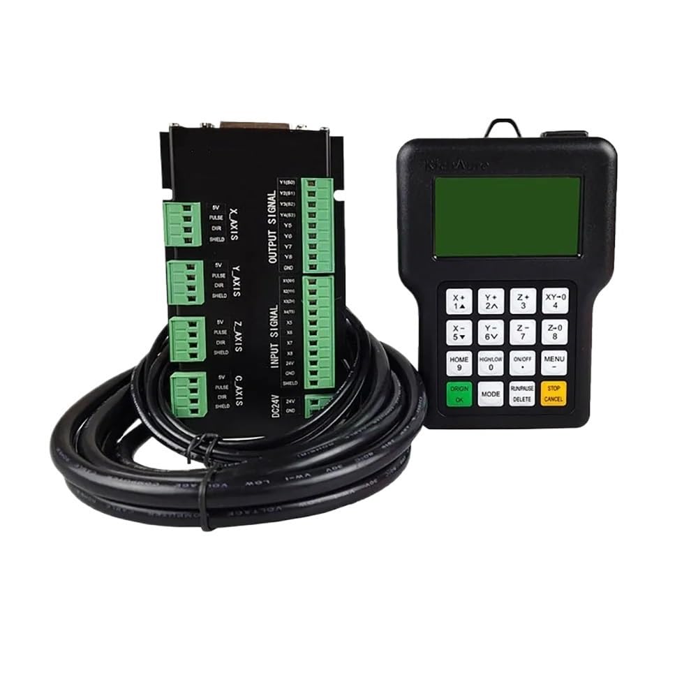 DSP Offline A11 A18 3- 4-axis handheld CNC motion control system controller support G code(A18-4)