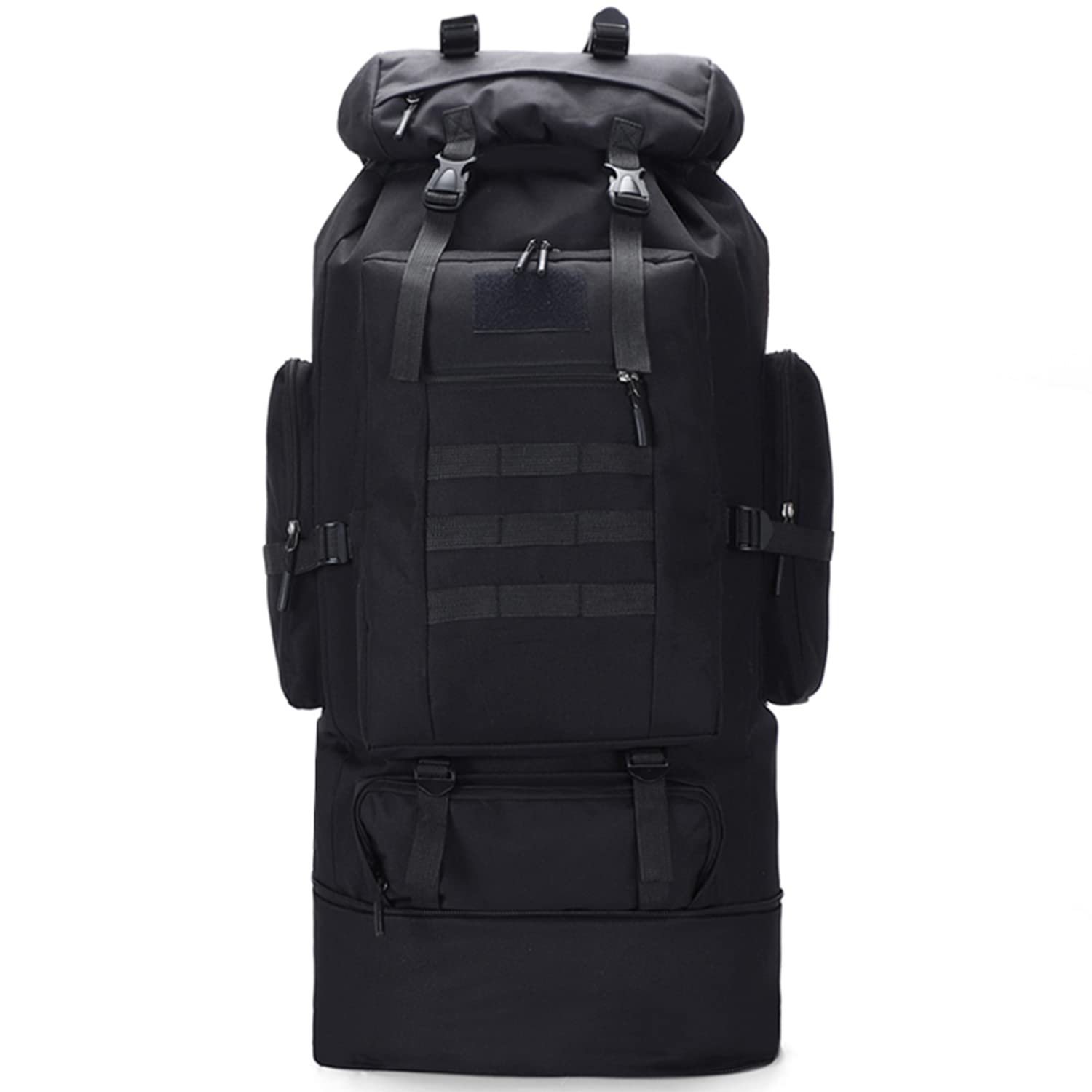 Wesoke 80L/100L Hiking Camping Backpack Travel MOLLE Rucksack,Military Tactical Daypack,Thickened Wa