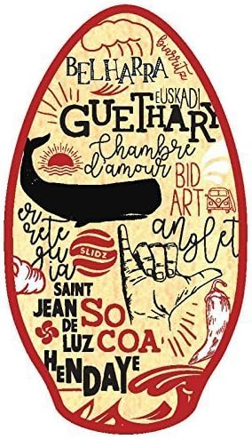 Skimboard slidz 41 105cm Basque Red