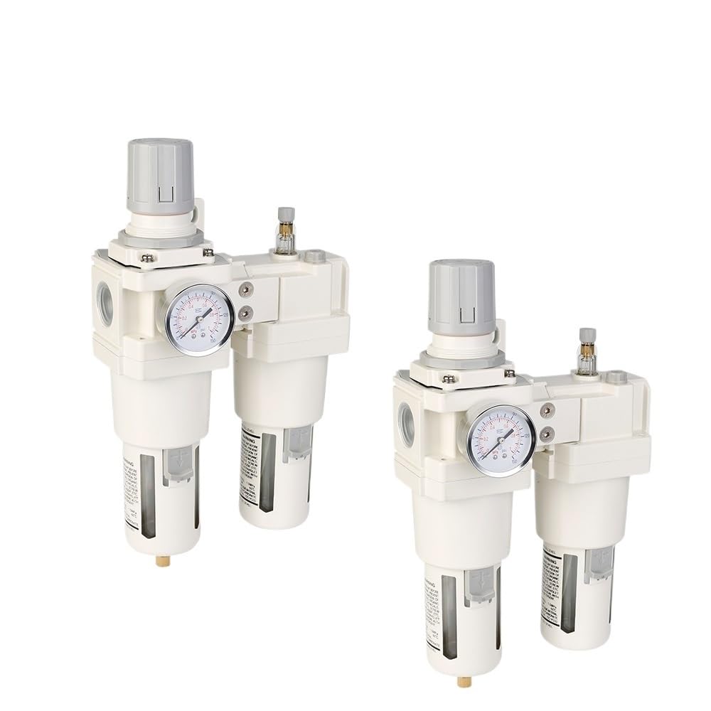 Filtros de aire de dos piezas en combinación para sistemas de ventilación limpia