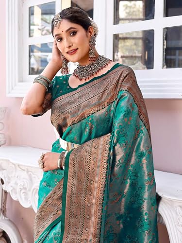 Image of GRECIILOOKS Saree | Women Saree | Cotton Silk Saree | Casual Saree For Women| Saree for Women | Silk Saree | Banarasi Saree