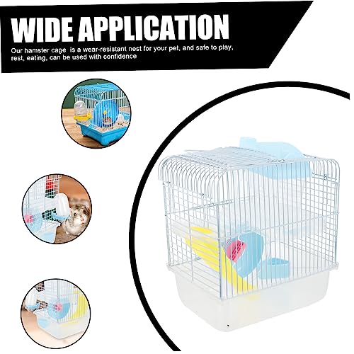 Cage à hamster double stable et confortable avec accessoires complets - 3