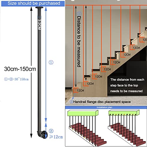 Rampe d'escalier moderne pour sécuriser les marches de la maison