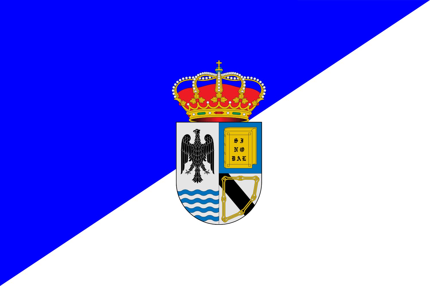 Drapeau Aguilafuente grand format de qualité supérieure pour monument