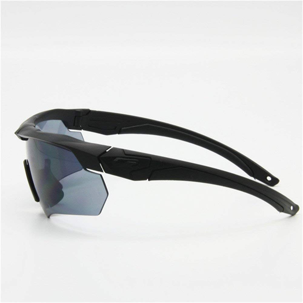 Lunettes de soleil militaires polarisées pour sports de plein air - Pour homme