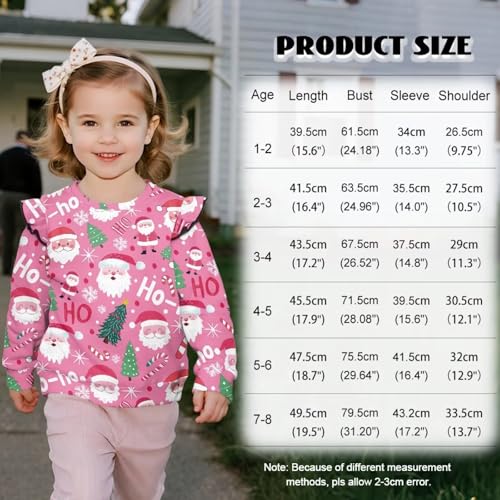 Sweat décontracté de Noël fille pour éviter les pulls qui grattent - 6