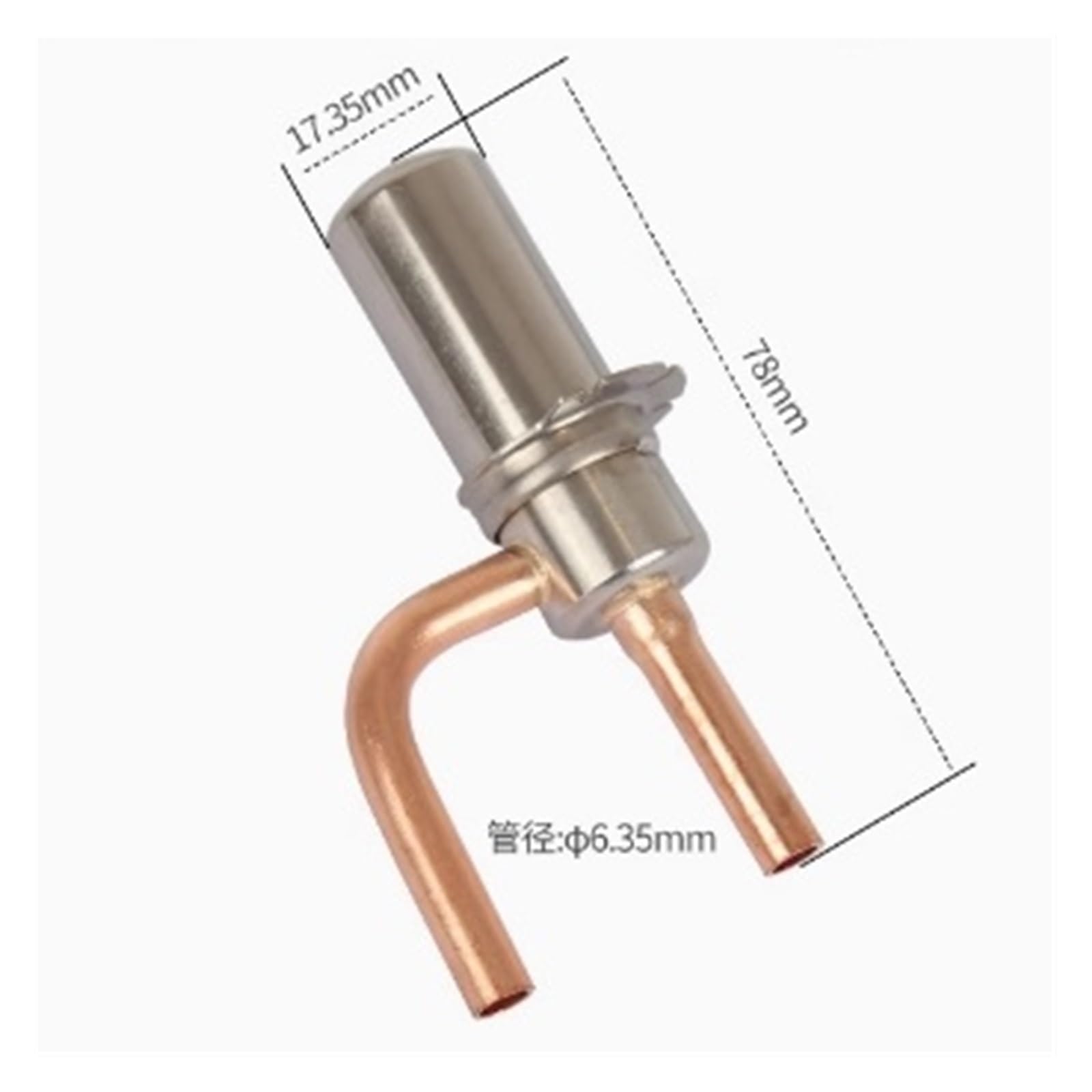 Válvula de expansión electrónica DPF T01 1.5C 1.5p for Plantas, válvulas de Aire Acondicionado